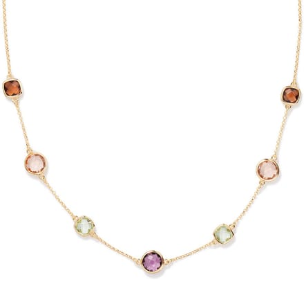 Collier Purple Champagne 925GP