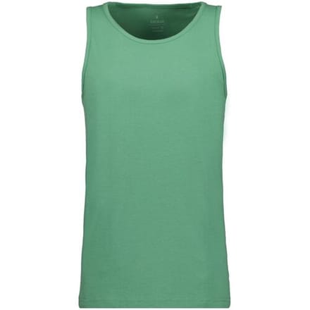 Ragman Ondermode Uni Tank Top Single Jersey Grasgroen / male