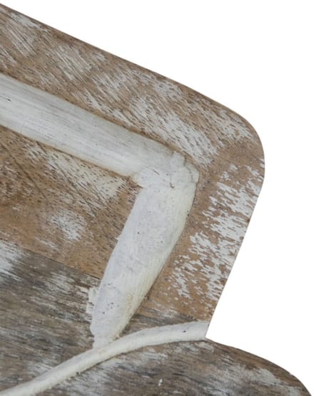 Snijplank mango hout heart 50x22cm