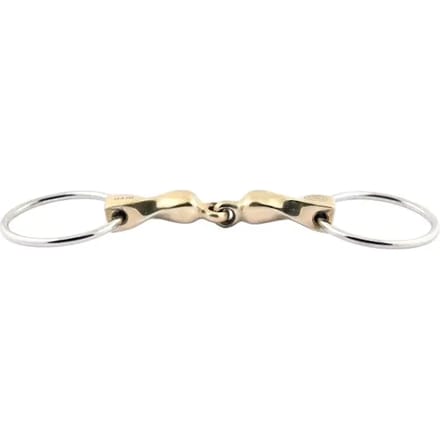 Mors 2 ringen voor paard vierkant gedraaid Jump'In