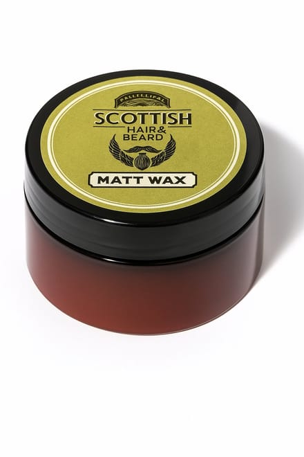 Scottish Hair & Beard Styling & Finishing Matt Wax 100ml