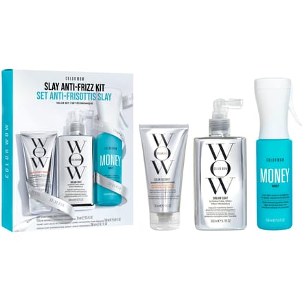 COLOR WOW Shampoo Slay Anti-Kroes Kit Leave-in conditioner Dames
