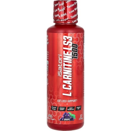 Isatori, l-Carnitine LS3 1500, Raisin, 16 fl oz (480ml)