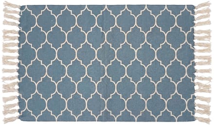 Clayre & Eef Vloerkleed Beige Katoen