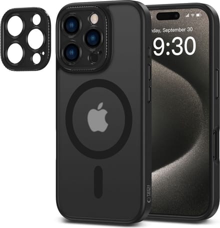 Tech-Protect MagCam MagSafe Case for iPhone 16 Pro Max - Translucent