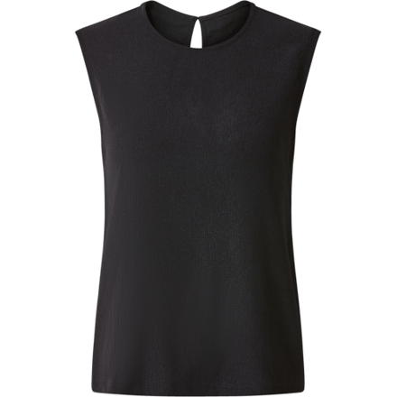 ESMARA Dames top met crinkle-look (Zwart, S (36/38))