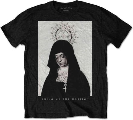 Bring Me The Horizon - Nun Heren T-shirt - M - Zwart