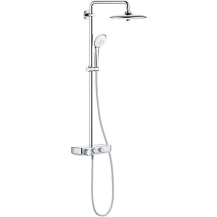 GROHE Euphoria Smartcontrol 260 Regendouche - Ø 26 cm - met verstelbare wandbevestiging - chroom - 26509000