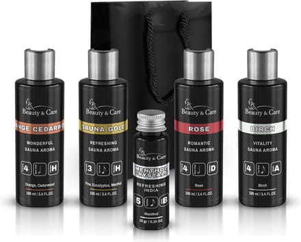 Cadeaupakket sauna gold M - Beauty & Care - 1 Set. new