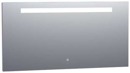 Brauer Garnet Spiegel - Rechthoekig - 140 cm - met Directe LED-Verlichting - Dimbaar - met Touchbediening