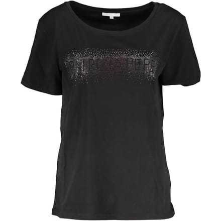 Rhinestone Versierde T-shirt