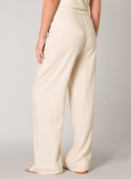 BASE LEVEL Yul Pants - Light Beige - maat 36
