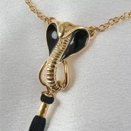 Sylvie Monthulé |  Gouden Penis Sieraad | Sacred Cobra