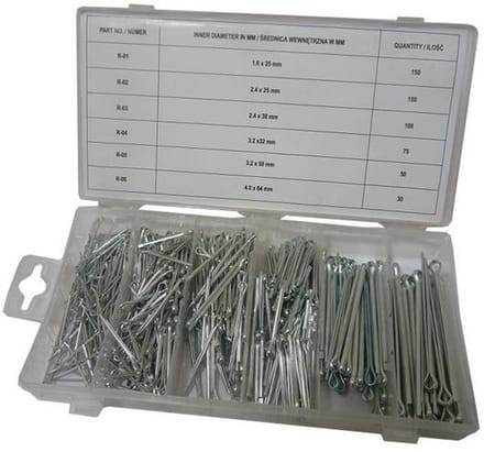 Yato - Bevestigingsringen - Professioneel Zwart - 555 Stuks