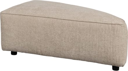 Zuiver Hunter Bank Element Rond Hoek Rechts Sand