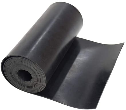 Neopreen rubberen strips voor afdichtingen en bescherming - 3m x 25,4cm