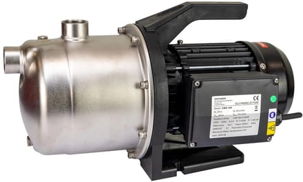 Zelfaanzuigende centrifugaalpomp - KIN pumps CMD 100 - RVS - 230 volt - 4,2 m³/u