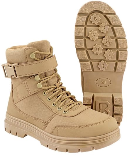 Brandit - Tactical Boot Buckle 8 Eye Veterlaars - 43 Shoes - Beige