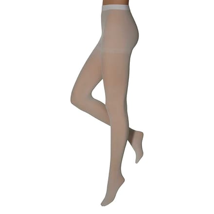 Apollo - Dames Feest Panty - Wit - 60 Denier - Maat S/M - Neon Legging - Leggings - Legging carnaval - Carnavalskleding