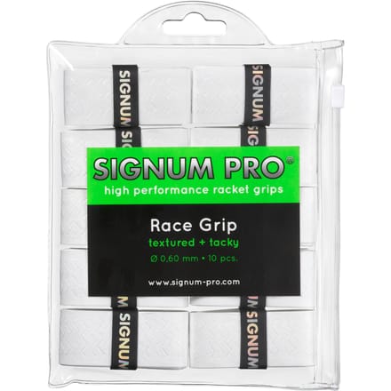 Signum Pro Race Grip Verpakking 10 Stuks-Wit