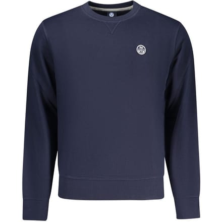 North Sails Blauwe Katoenen Heren Sweatshirt