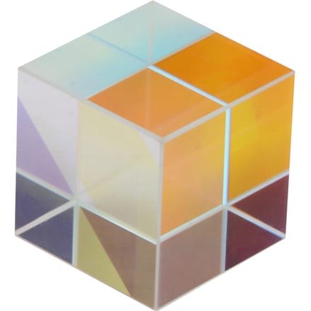 Zeszijdige Heldere Licht Combinatie Kubus Prisma Glas-in-lood Prisma(2*2*2cm)