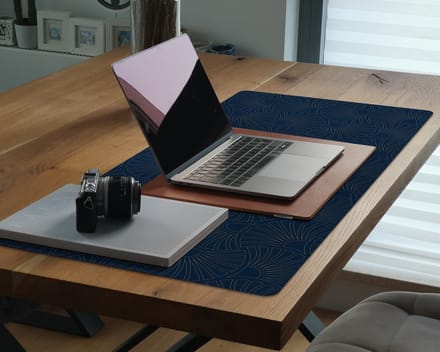 Coloray Bureau Onderlegger - Decoratieve compositie Bureau Onderlegger Groot - 100 cm x 50 cm - Marine Bureau Onderlegger - Bureau Onderlegger XXL - Computer Mat - Bureau Pad - Bureau Mat