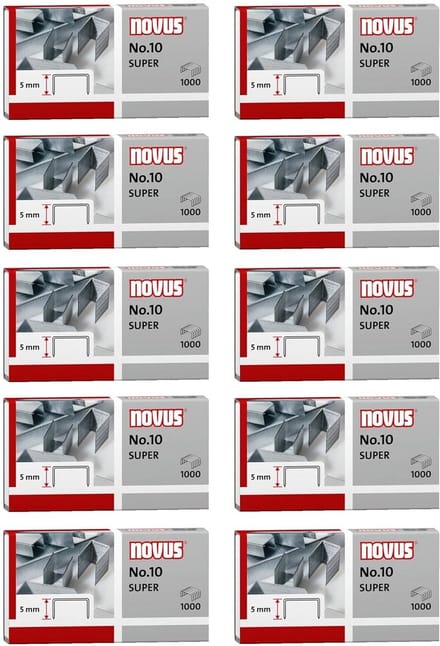 Nietjes No.10 voor Nietmachine, 3000 Stuks