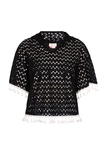 IZIA Hoodie Dames zwart