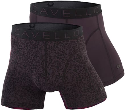 Cavello Microfiber Boxershorts 2-pack Zwart-S