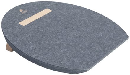 ALBA voetensteun gerecycled PET grijs 15 graden