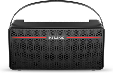 NUX MIGHTY-SPACE Draadloze Gitaarversterker – 30W, Modeling, FX, BT, Oplaadbaar + Voetschakelaar & Zender