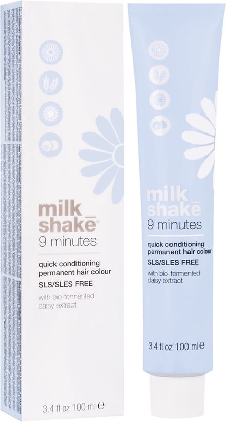 Vopsea Permanenta Rapida Milk Shake 9 Minutes 10.3, Blond Deschis Platinat Auriu, 100ml