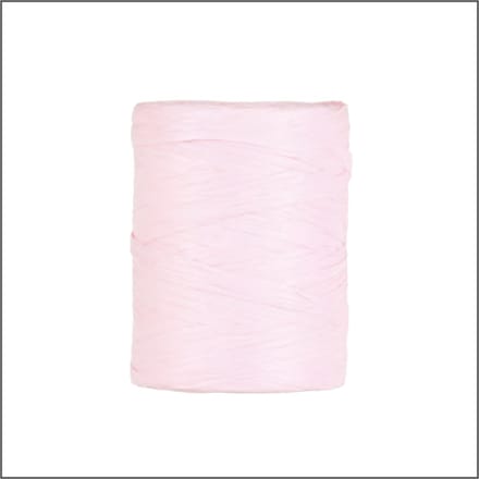 Luxe Cadeaulint - Raffia Lint - Paper Lint - Roze - 100 meter - 5mm - Hobbylint - Versierlint - Papier