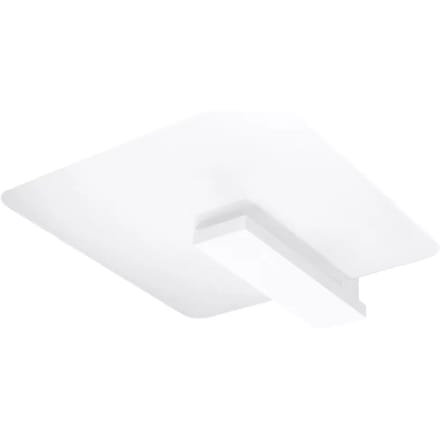 Sollux Lighting Plafondlamp Lappo - E27 - wit - hout/glas - 47.5x40x14cm