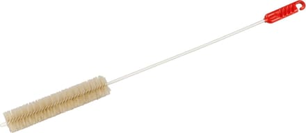 Buemag Radiatorborstel - flexibel - kunststof - beige - 66 cm - schoonmaakborstel/rager verwarming