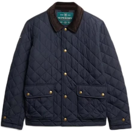 Superdry - Gewatteerde Estate Coach Jas - Heren - Gewatteerde jassen