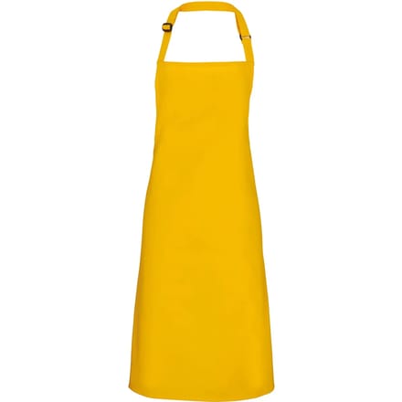 Schort/Tuniek/Werkblouse Unisex One Size Premier Mustard 65% Polyester, 35% Katoen