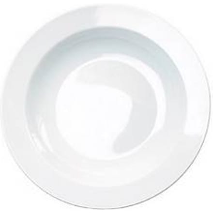 Soepbord Heike, diep, Ø 23 cm, porselein, wit, set van 6