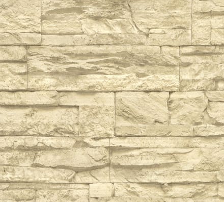 NATUURSTEEN BEHANG | industrieel - Beige Crème - A.S. Création Elements 2