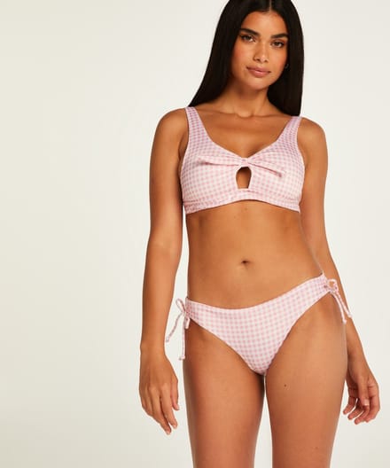 Hunkemöller Dames Badmode Rio Bikinibroekje Seychelles - Roze - maat M