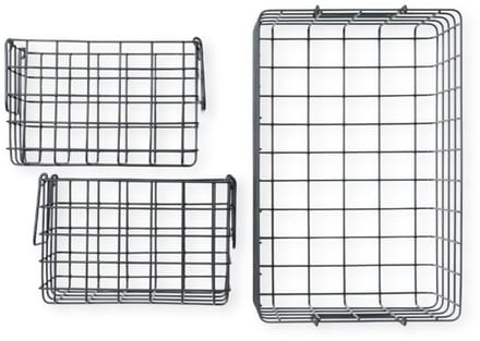 Mustard - Baskets - Manden - Set van 3 - Slate