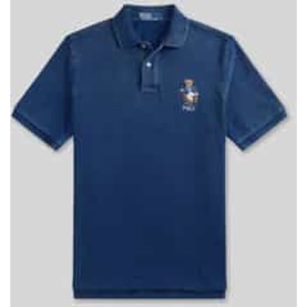 regular fit poloshirt met polo bear-details