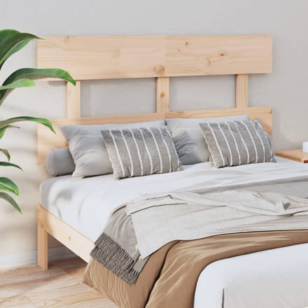 vidaXL - Hoofdbord - 164x3x81 - cm - massief - grenenhout