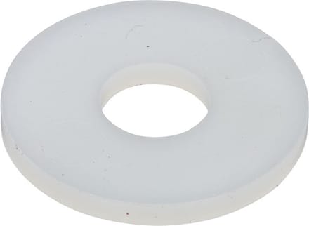 Carrosseriering nylon M6x18x1.6mm DIN9021