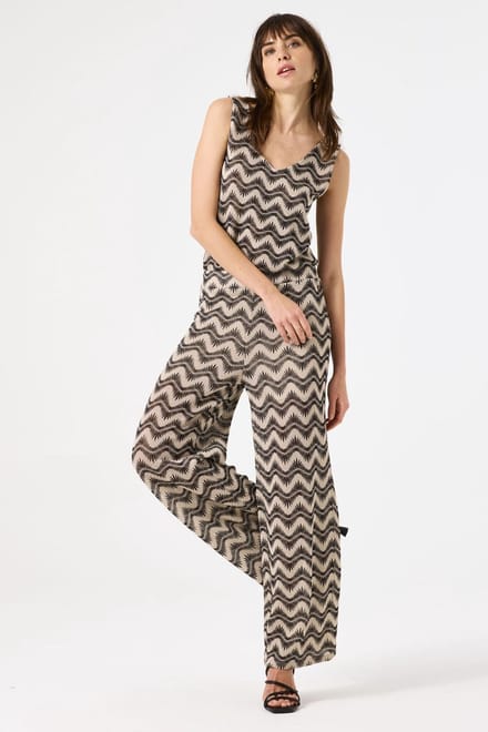 GARCIA D50110 Dames Regular Fit Broek Bruin