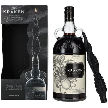 The Kraken Black Spiced 40% Vol. 1l