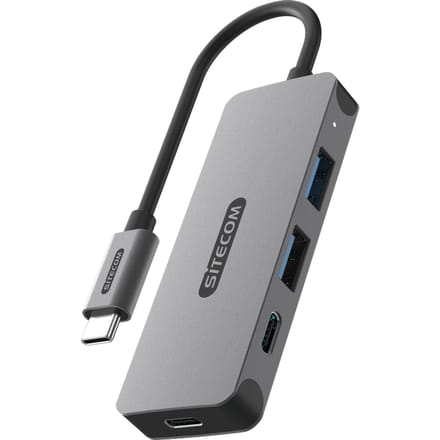 Sitecom USB-C naar 2 x USB-A + 2 x USB-C 10 Gbps Hub
