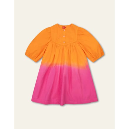 Oilily Deevika Jurk- maat152/12yr Vibrant Oranje