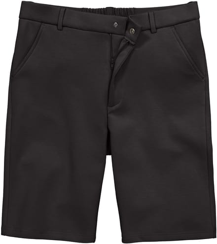 Men Plus - Heren - Chino-bermuda Bilbao FLEXLASTIC® tailleband tot 8XL - Zwart - Maat 3XL